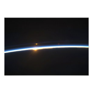 The thin line of Earth's atmosphere Photo Print