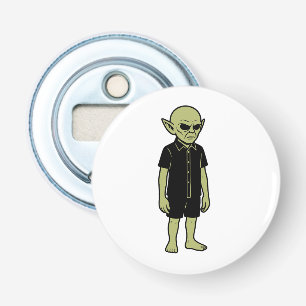 The Thing They Saw - I Believe Alien Encounter Bottle Opener