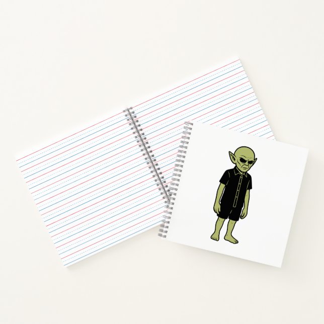 The Thing They Saw - I Believe Alien Encounter Notebook (Inside)