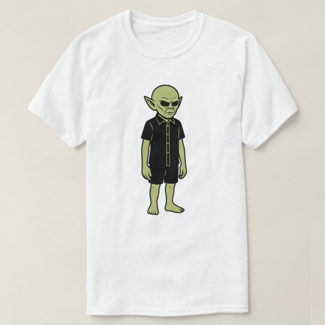 The Thing They Saw - I Believe Alien Encounter T-Shirt (Design Front)