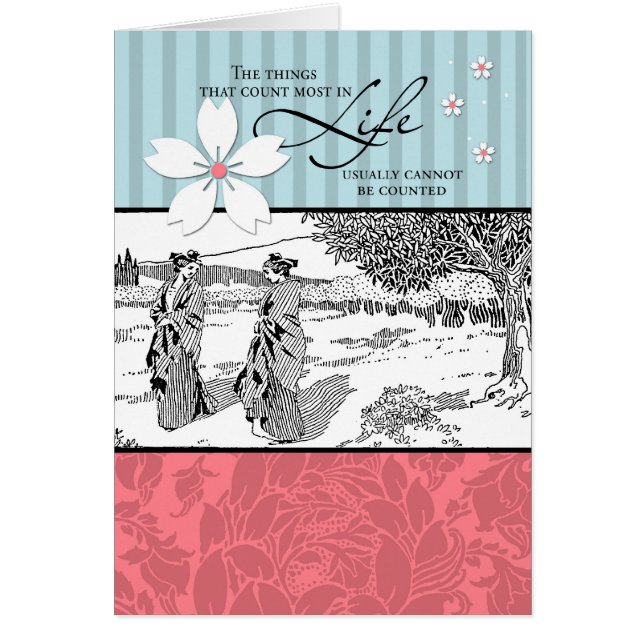 The Things That Count Most in Life (Front)