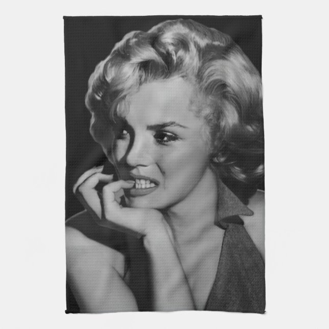 The Thinker 2 Tea Towel (Vertical)