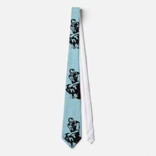 The Thinker by Auguste Rodin - Tie