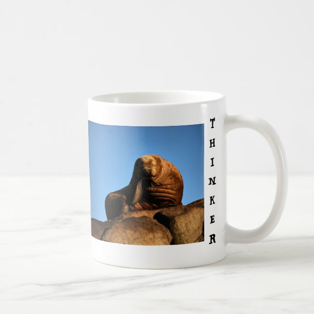 The Thinker Coffee Mug (Right)