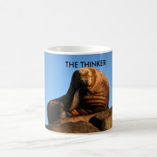 The Thinker Coffee Mug