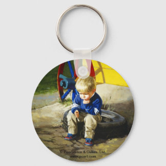 The Thinker Key Ring