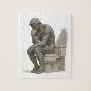 The Thinker on the Throne Jigsaw Puzzle