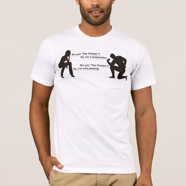 The Thinker T-Shirt (Front)