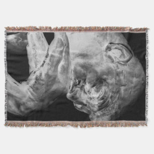 The Thinker Throw Blanket