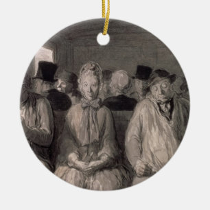 The third class carriage (w/c) ceramic ornament