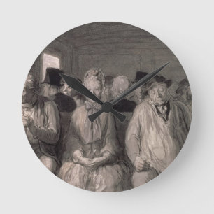 The third class carriage (w/c) round clock