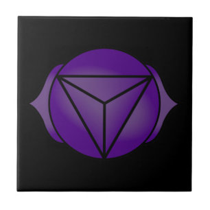 The Third Eye Chakra Ceramic Tile