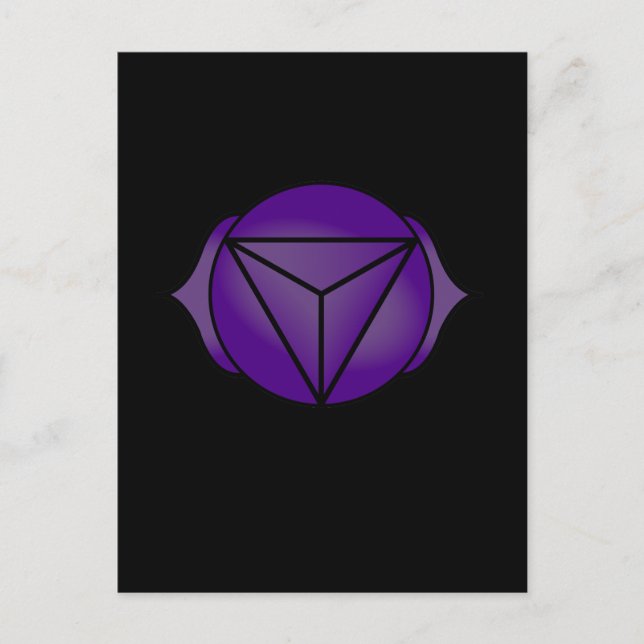 The Third Eye Chakra Postcard (Front)