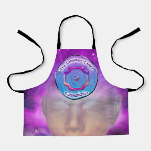 The Third Eye Chakra - Symbol of Communitation Apron