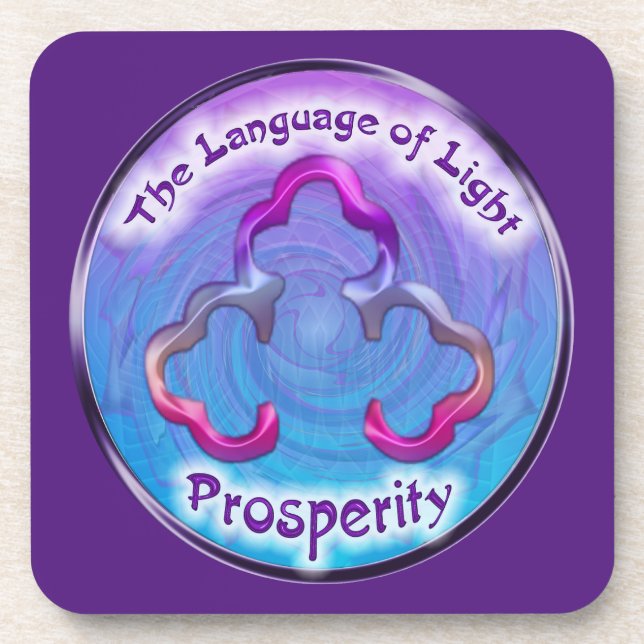 the Third Eye symbol of Prosperity Coaster (Front)