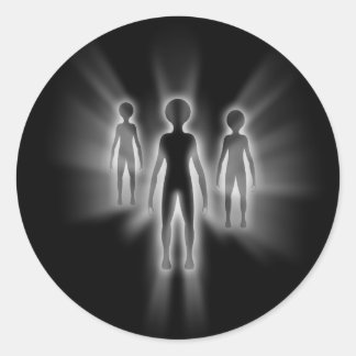 The Third Kind Abduction Classic Round Sticker