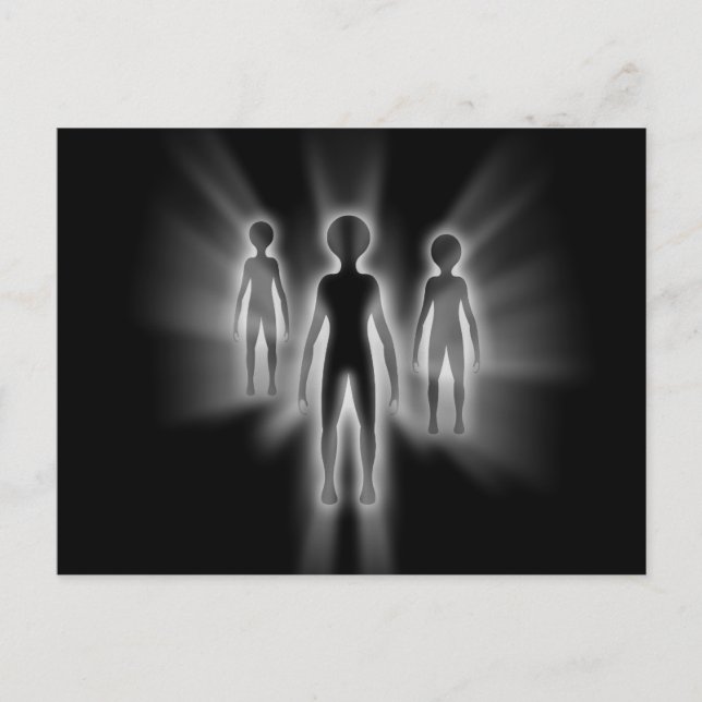 The Third Kind Abduction Postcard (Front)