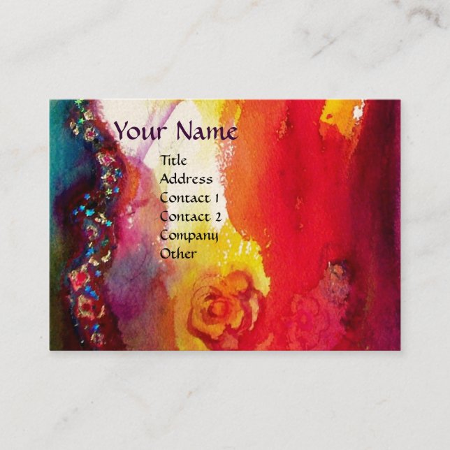 THE THIRD MASK / Costume Designer ,Theatre Artist Business Card (Front)