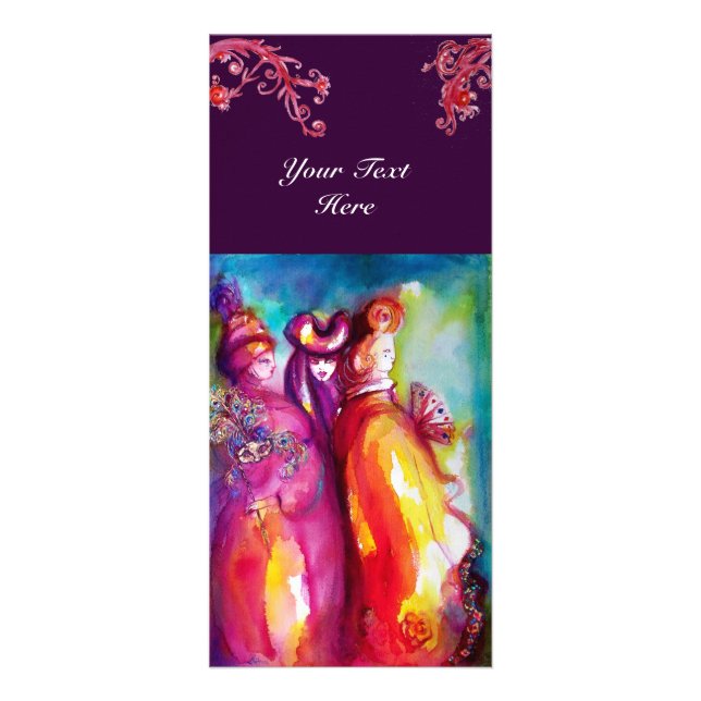 THE THIRD MASK Costume Designer ,Theatre Artist Rack Card (Front)