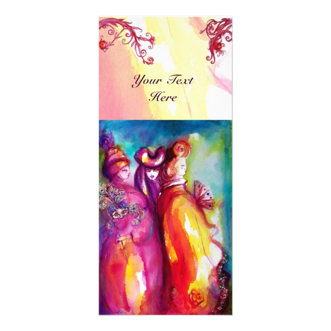 THE THIRD MASK Costume Designer ,Theatre Artist Rack Card (Front)