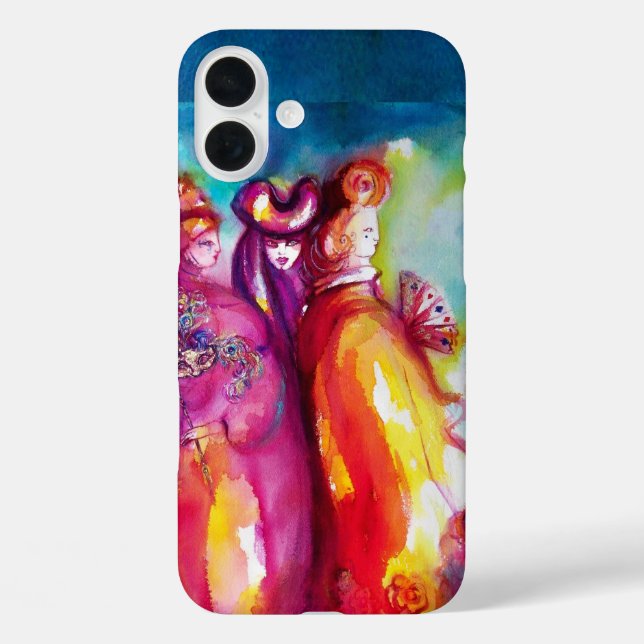 THE THIRD MASK Venetian Masquerade  Case-Mate iPhone Case (Back)