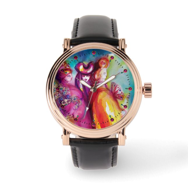 THE THIRD MASK / Venetian Masquerade Watch (Front)