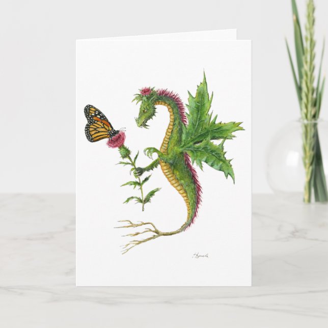 The Thistle Dragon 2012 Card (Front)