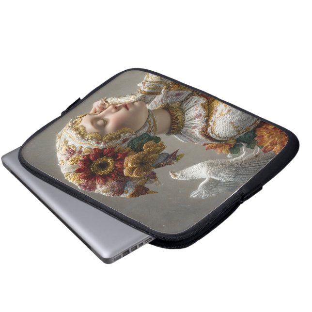 the thought of  laptop sleeve (Front Bottom)