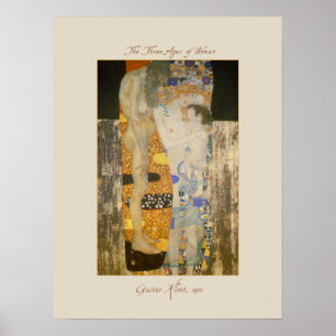 The Three Ages of Woman by Gustav Klimt Poster