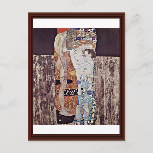 The Three Ages Of Woman By Klimt Gustav Postcard (Front)