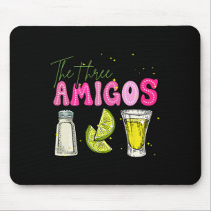 The Three Amicos Cinco De Mayo Tequila Drink Women Mouse Pad