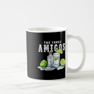 The Three Amigos Lime Salt Tequila Funny Cinco De Coffee Mug
