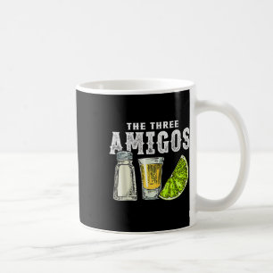 The Three Amigos Lime Salt Tequila Funny Cinco De Coffee Mug