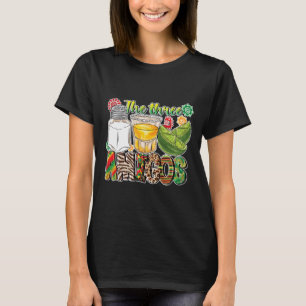 The Three Amigos Tequila Salt Lime Cinco De Mayo T-Shirt