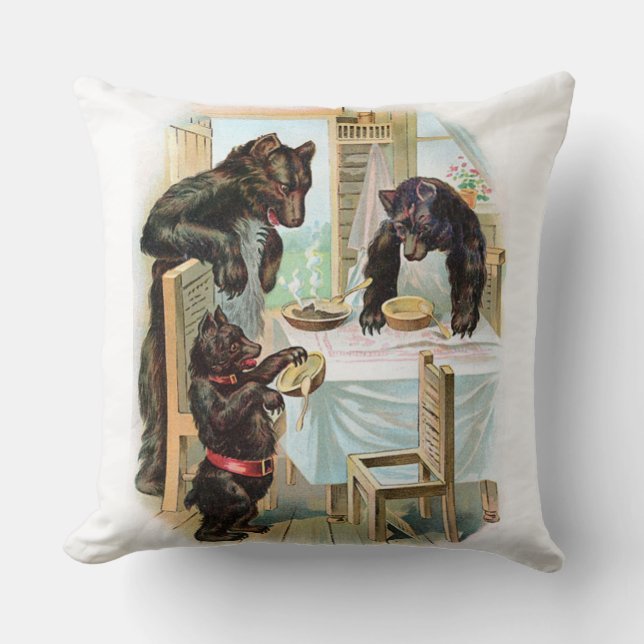 The Three Bears Cushion (Front)