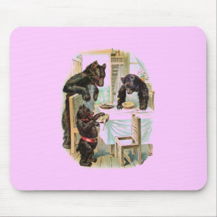 The Three Bears Fairytale Mouse Pad