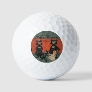 The Three Bears Golf Balls 