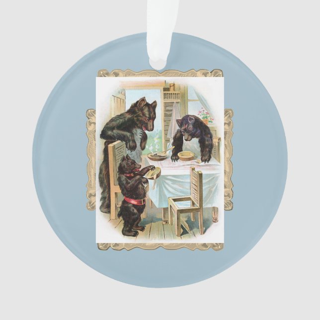 The Three Bears Ornament (Front)