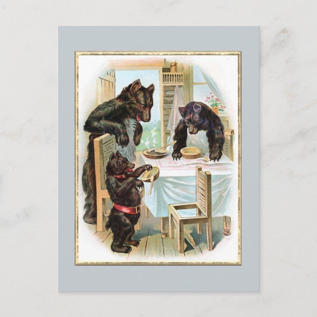 The Three Bears Postcard (Front)