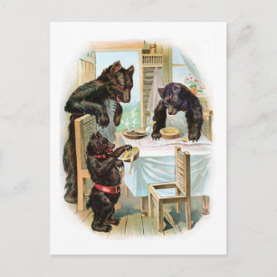 The Three Bears Postcard
