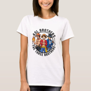 The Three Brothers Anime Graphic Shirt