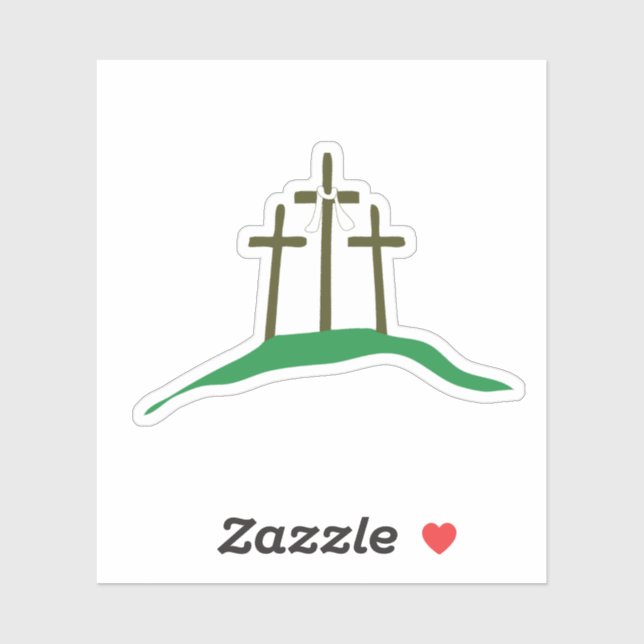 The Three Crosses Jesus Christ is Risen! (Sheet)