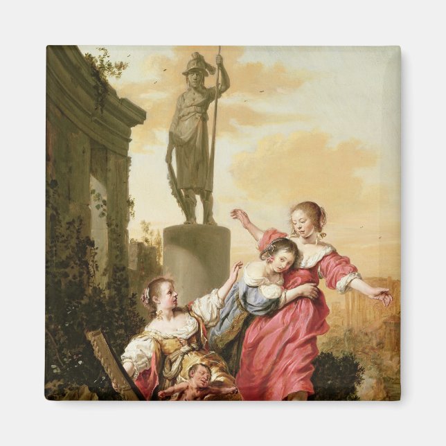 The Three Daughters of Cecrops Magnet (Front)