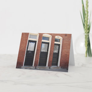The Three Doors Card