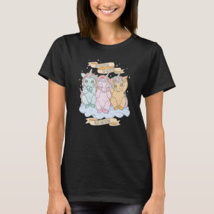The Three Evils See No Evil Speak No Evil Unicorn T-Shirt