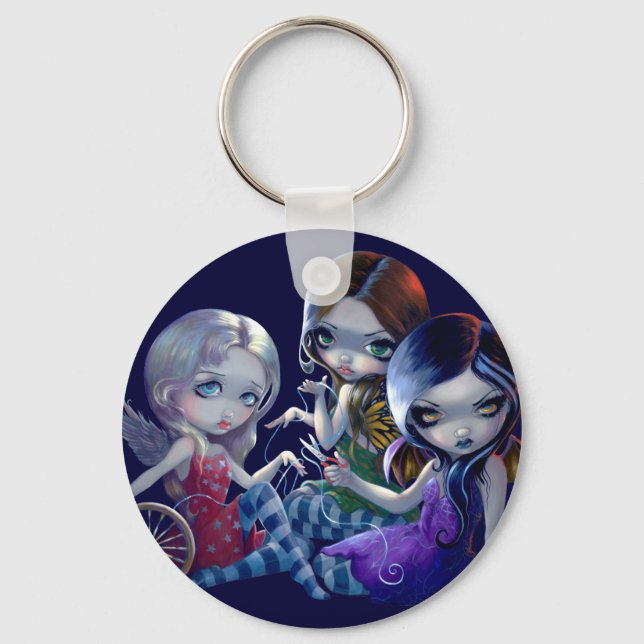 "The Three Fates" Keychain (Front)