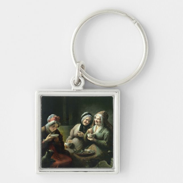 The Three Gossips Key Ring (Front)