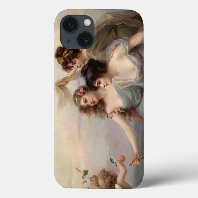 The Three Graces by Edouard Bisson Case-Mate iPhone Case (Back)