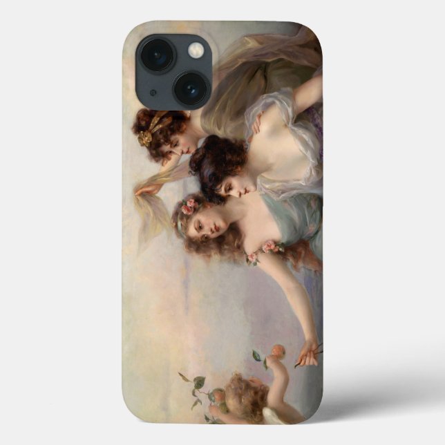 The Three Graces by Edouard Bisson Case-Mate iPhone Case (Back)
