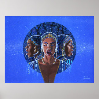 The Three Graces - Faith, Hope & Charity Poster